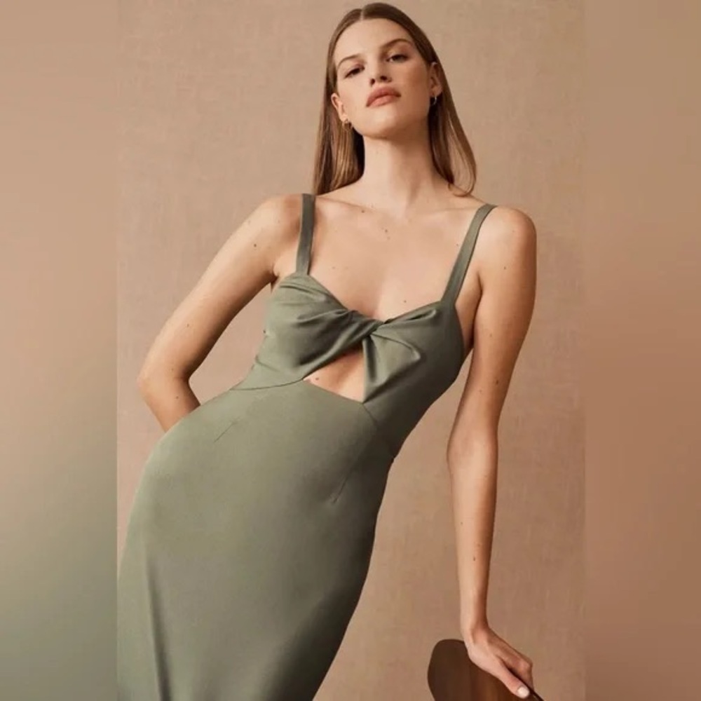 BHDLN Evonna Dress in Moss